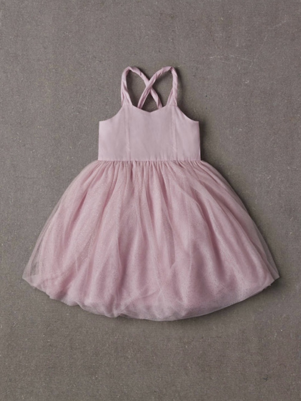 BNWT NellyStella Tutu Peach Dress, Peony Petal/Pink, 6Y